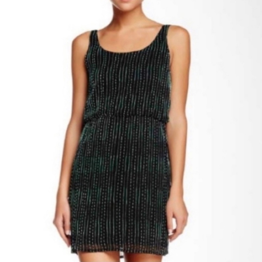 Alice + Olivia green beaded dress
